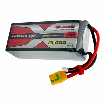 ManiaX Normal Lipo 6S-22,2 В, 13 000 мАч, 25 С, аккумулятор для дронов и БПЛА